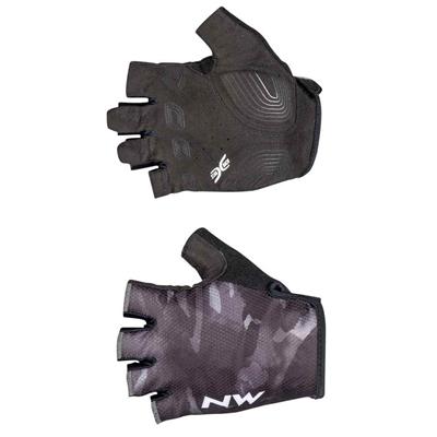 Pánské rukavice Northwave Active Short Fingers Glove Camo Black                 